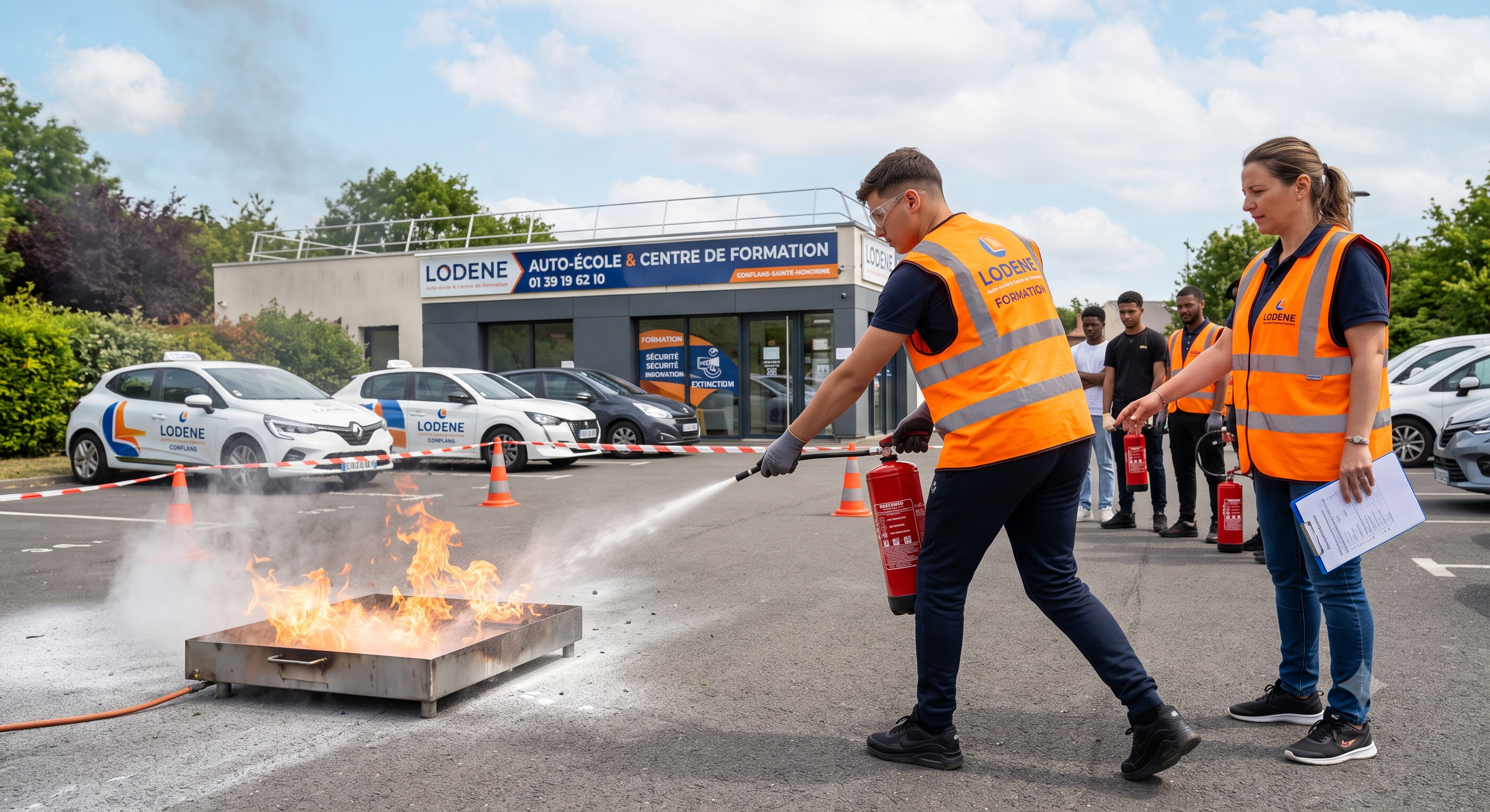 EPI, alerte et évacuation